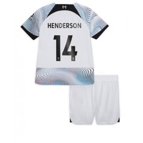 Baby Fußballbekleidung Liverpool Jordan Henderson #14 Auswärtstrikot 2022-23 Kurzarm (+ kurze hosen)